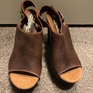 NWOT Sbicca heeled sandals